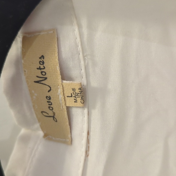 Love Notes cropped‎ button down - Picture 3 of 4